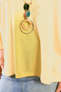 Casual Long Sleeve Loose Fit Top
