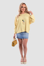 Load image into Gallery viewer, Casual Long Sleeve Loose Fit Top
