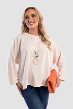 Load image into Gallery viewer, Casual Long Sleeve Loose Fit Top
