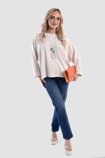 Load image into Gallery viewer, Casual Long Sleeve Loose Fit Top

