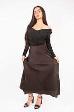 Load image into Gallery viewer, Lightweight High Waisted Maxi Skirt
