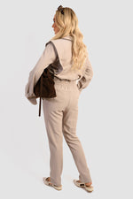 Load image into Gallery viewer, Collared Button Down Long Sleeve Top &amp; Trouser Co-ord Set
