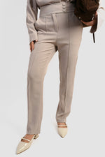 Load image into Gallery viewer, Collared Button Down Long Sleeve Top &amp; Trouser Co-ord Set
