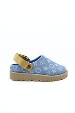 Load image into Gallery viewer, Printed Sling Back Platform Clogs

