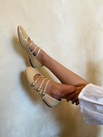 Load image into Gallery viewer, Strappy Buckle Detail Flat Shoes
