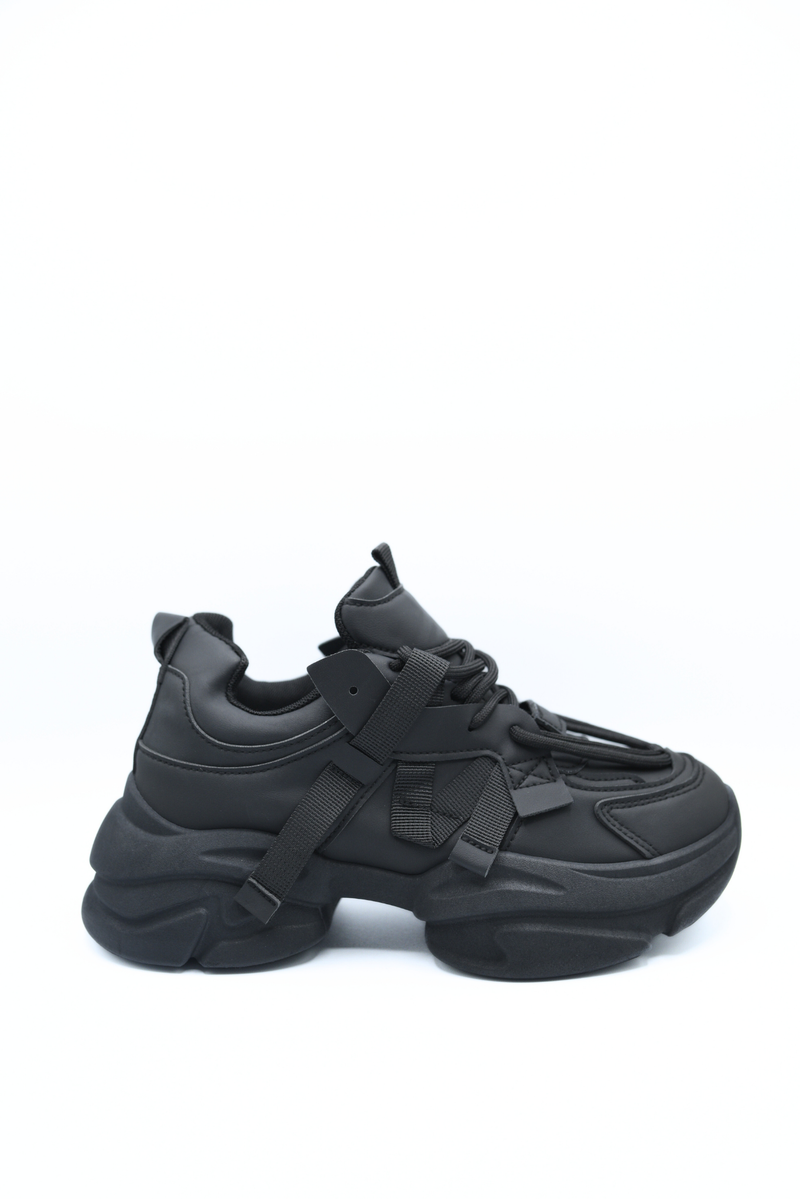Lace Up Platform Chunky Trainers
