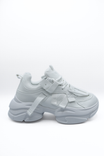 Load image into Gallery viewer, Lace Up Platform Chunky Trainers
