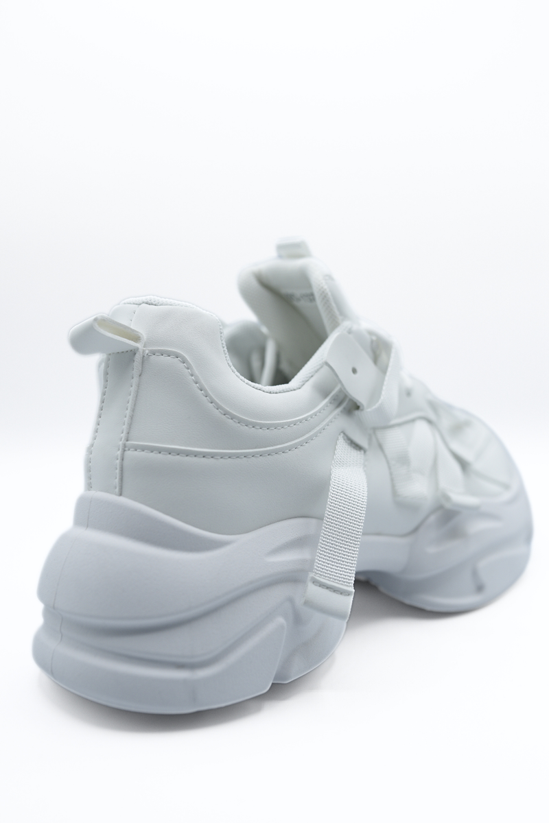 Lace Up Platform Chunky Trainers
