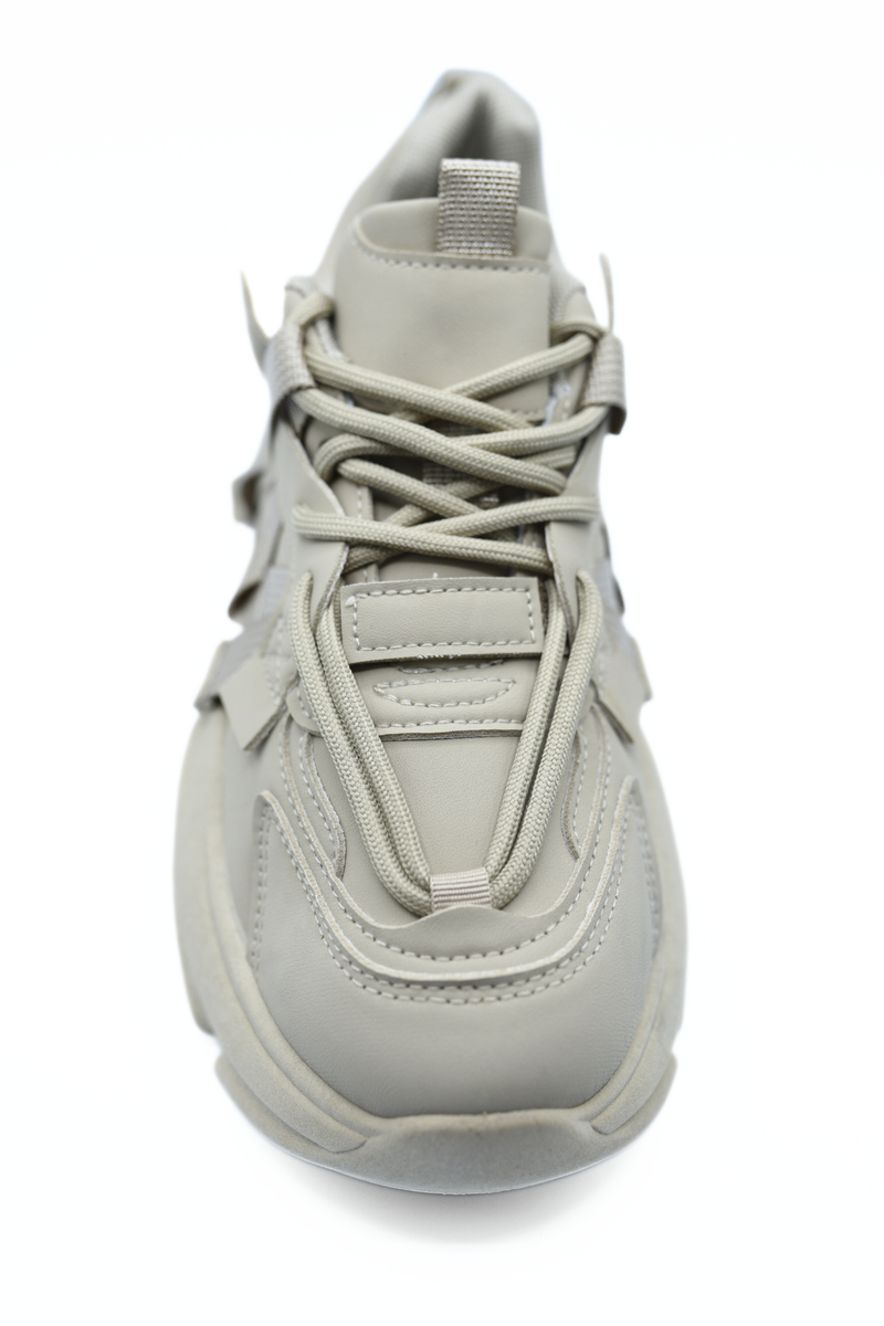 Lace Up Platform Chunky Trainers
