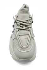 Load image into Gallery viewer, Lace Up Platform Chunky Trainers
