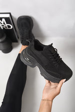 Load image into Gallery viewer, Chunky Mesh Trainers with Diamante Embellishment
