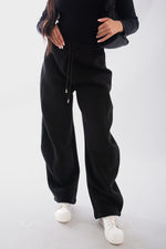 Load image into Gallery viewer, Drawstring Elastic Wide Leg Jogger
