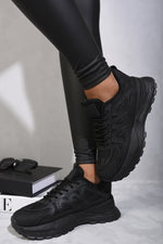 Load image into Gallery viewer, Lace-Up Chunky Trainers
