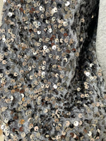 Load image into Gallery viewer, Oversized Sequin Sleeve Knitted Hoodie Jumper
