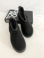 Load image into Gallery viewer, Kid&#39;s Aztec Detail Low Ankle Platform Slipper Boots
