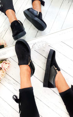Load image into Gallery viewer, Slip On Embellished Trainers
