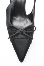 Load image into Gallery viewer, Sling Back Bow Knot Detail Pointed High Heels
