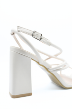 Load image into Gallery viewer, Strappy Buckle Block High Heels
