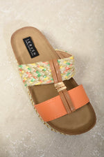 Load image into Gallery viewer, Strappy Slip On Platform Sandals
