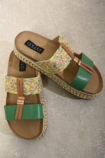 Load image into Gallery viewer, Strappy Slip On Platform Sandals
