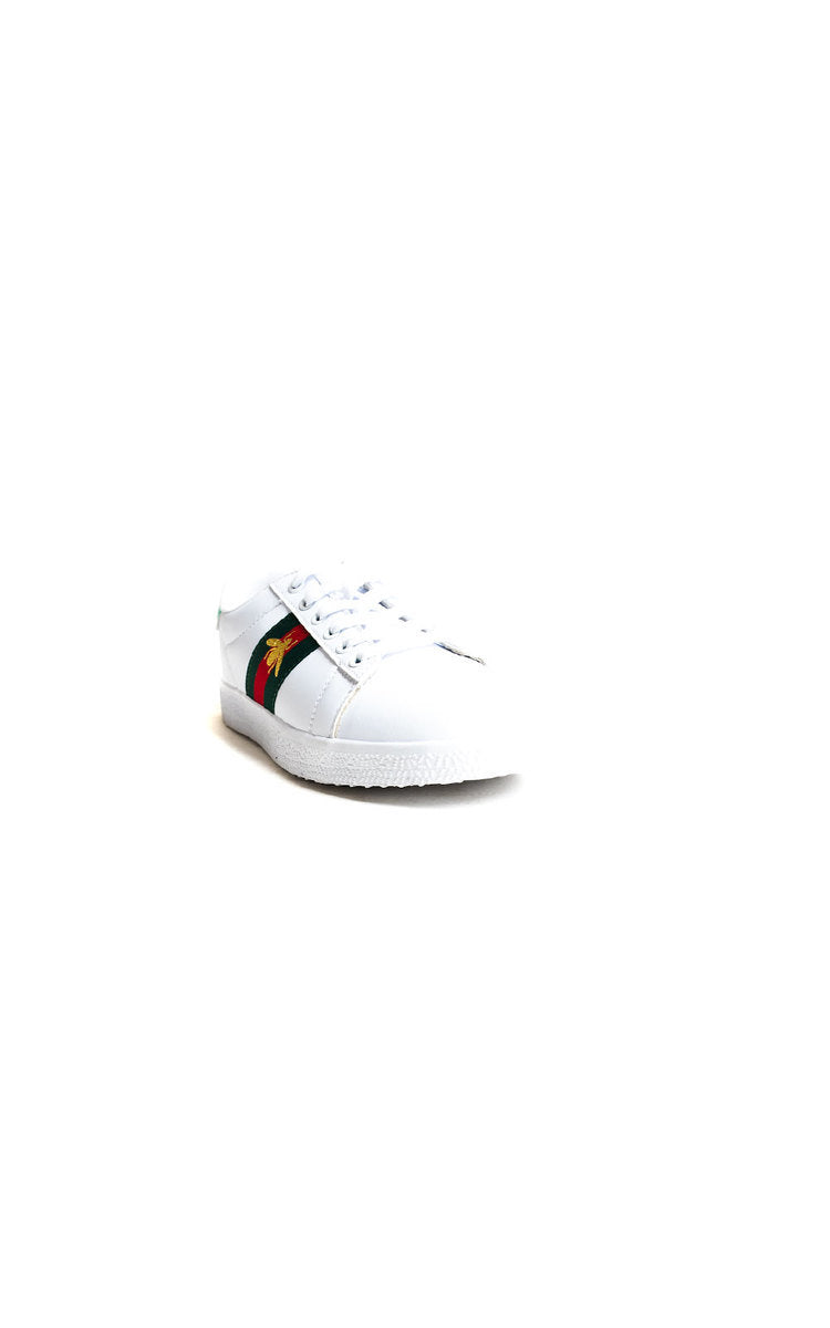 Striped Bee Design Trainers (Size 3)