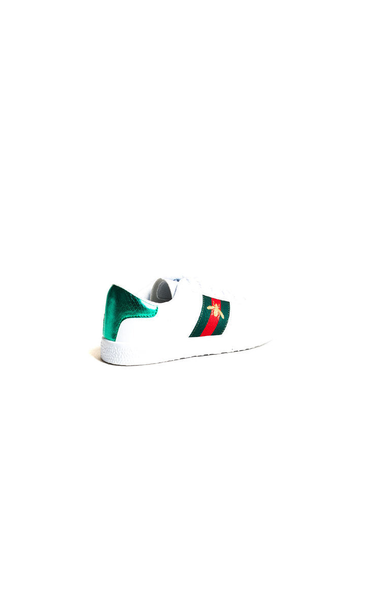 Striped Bee Design Trainers (Size 3)