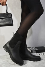 Load image into Gallery viewer, Slip On Platform Ankle Boots
