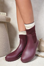 Load image into Gallery viewer, Slip On Platform Ankle Boots
