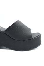 Load image into Gallery viewer, Slip On Wedge Heel Sandal
