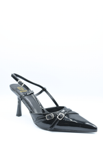 Load image into Gallery viewer, Slingback Strappy Buckle High Heels
