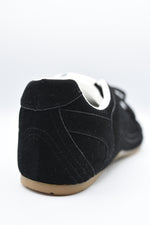 Load image into Gallery viewer, Double Contrast Lace Up Flat Trainers

