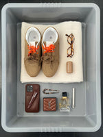 Load image into Gallery viewer, Double Contrast Lace Up Flat Trainers
