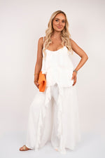 Load image into Gallery viewer, Layered Cami Top with Asymmetric Hem
