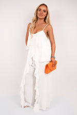 Load image into Gallery viewer, Layered Cami Top with Asymmetric Hem
