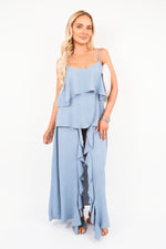 Load image into Gallery viewer, Layered Cami Top with Asymmetric Hem
