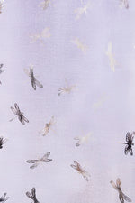 Load image into Gallery viewer, Metallic Dragonfly Print Lightweight Scarf
