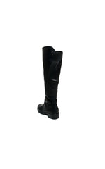 Load image into Gallery viewer, Faux Leather Buckle Knee High Boots

