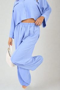 Oversize Top & Wide Leg Trouser Co-ord Set