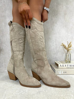 Load image into Gallery viewer, Block Heel Cowboy Boots
