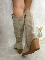 Load image into Gallery viewer, Block Heel Cowboy Boots
