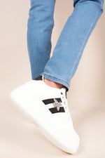 Load image into Gallery viewer, Chunky Glitter Detail Trainers with Bee Charm
