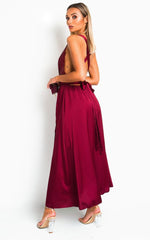 Load image into Gallery viewer, Backless Sequin Midi Dress
