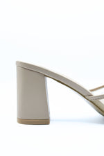 Load image into Gallery viewer, Open Toe Mesh Slip On Block Heels
