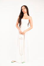 Load image into Gallery viewer, Shirred Bandeau Wide Leg Jumpsuit
