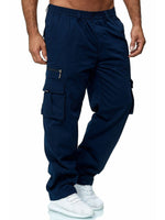 Load image into Gallery viewer, Olive Green Men&#39;s Multi-Pocket Cargo Pants
