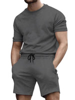 Load image into Gallery viewer, Men&#39;s T-shirt &amp; Shorts Set
