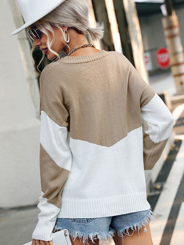 Colour-Block Sweater