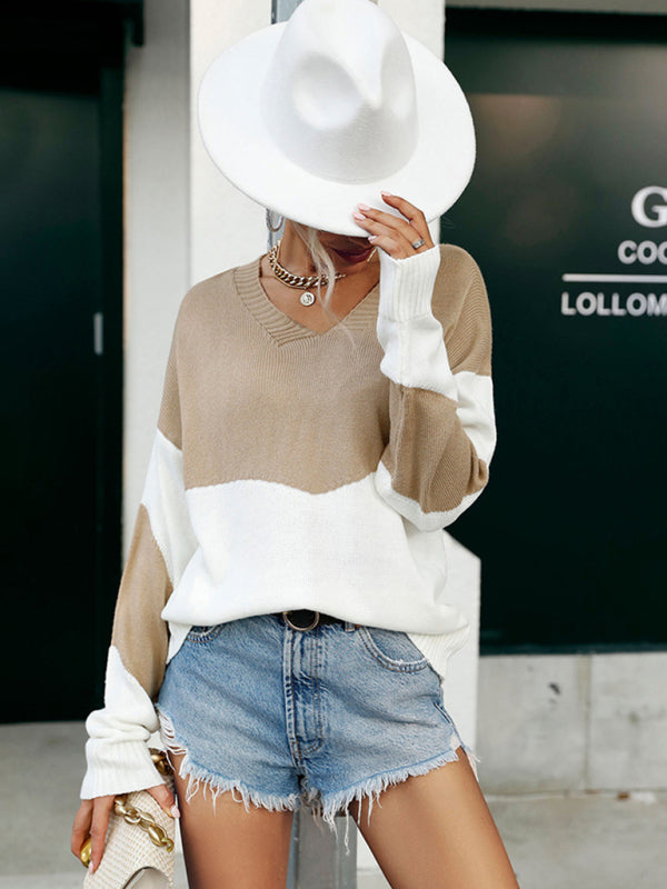 Colour-Block Sweater