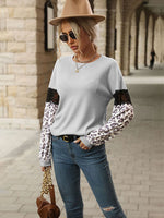 Load image into Gallery viewer, Lace Cheetah Print Top
