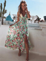 Load image into Gallery viewer, Beach Slit Maxi Dress
